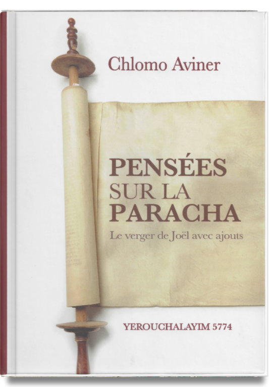 Pensées sur la paracha - Le verger de Joël avec ajouts — Rav Shlomo Aviner