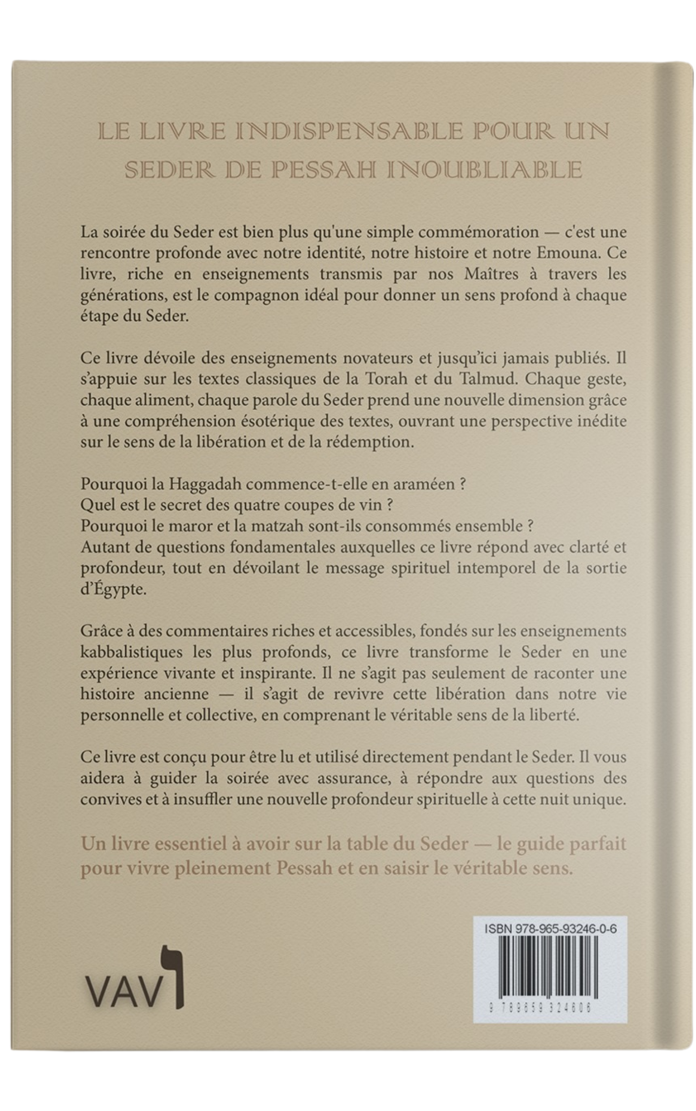 Commentaires de la Haggada de Pessah