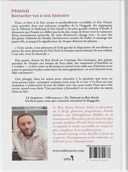 Pessah — Rattache-toi à ton histoire
